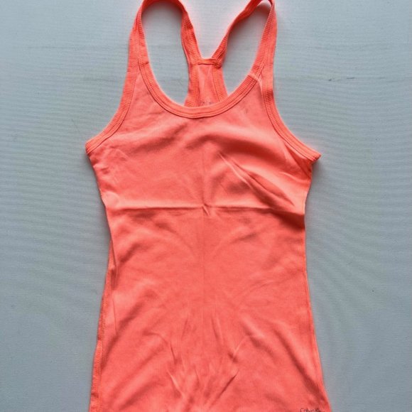 Calvin Klein CK Performance Rib Racer Neon Orange Tank ( M ) - Picture 1 of 4